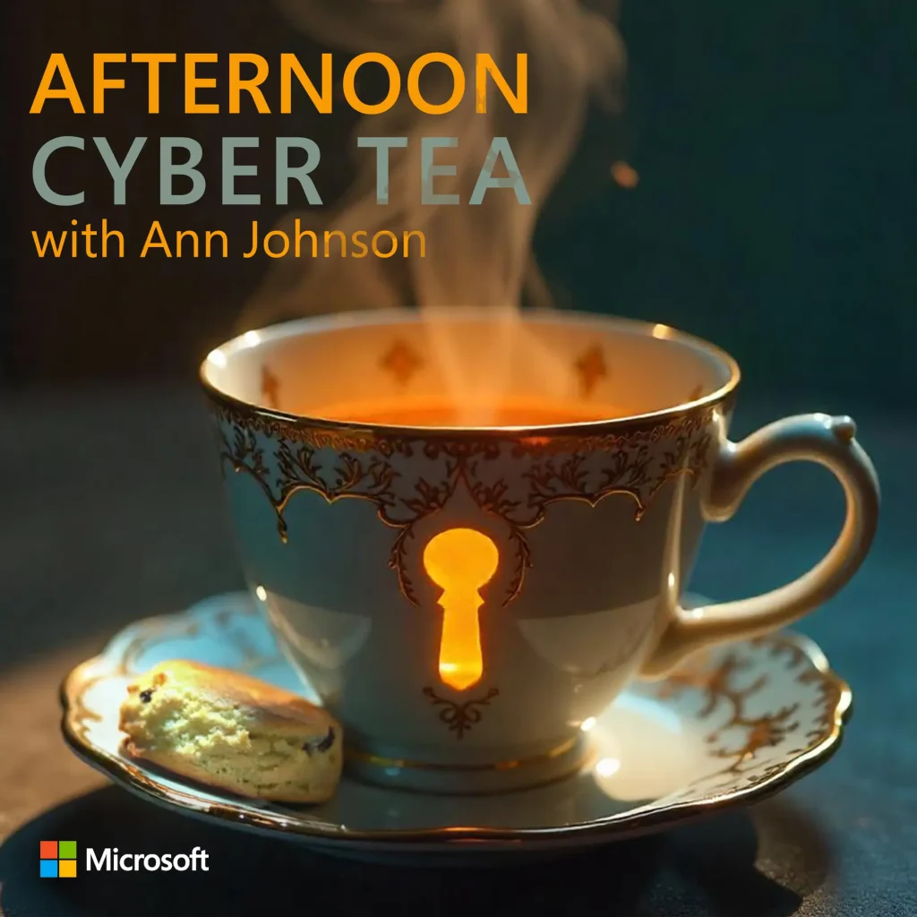 Afternoon cyber tea with Ann Johnson